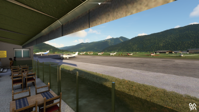 LOWZ Zell am See Airport - Microsoft Flight Simulator screenshot