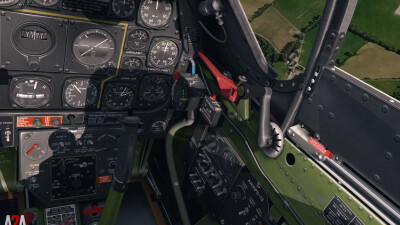A2A P-51D Military (for P3D Academic) screenshot