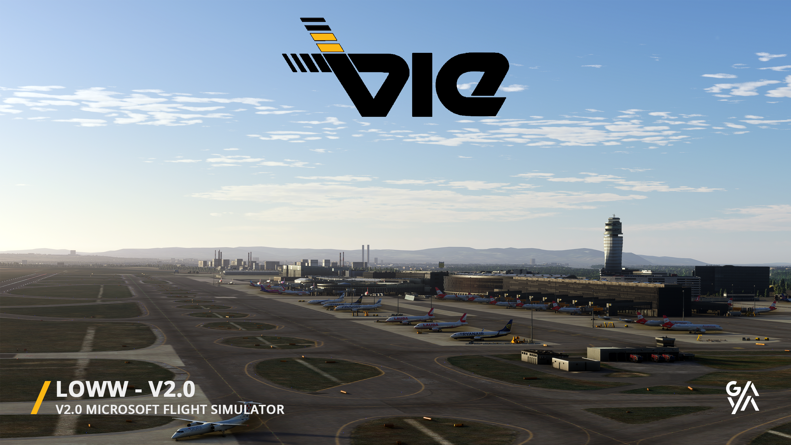 LOWW Vienna International Airport - Microsoft Flight Simulator