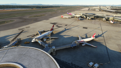 LOWW Vienna International Airport - Microsoft Flight Simulator screenshot