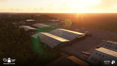 EGTB Wycombe Air Park - Microsoft Flight Simulator screenshot