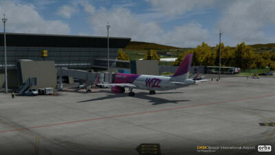 LWSK Skopje International Airport screenshot
