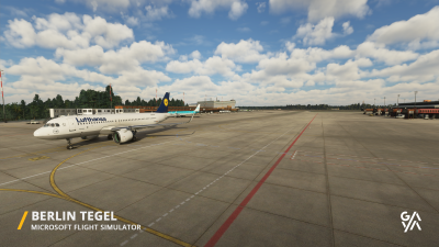 EDDT Berlin-Tegel Airport - Microsoft Flight Simulator screenshot