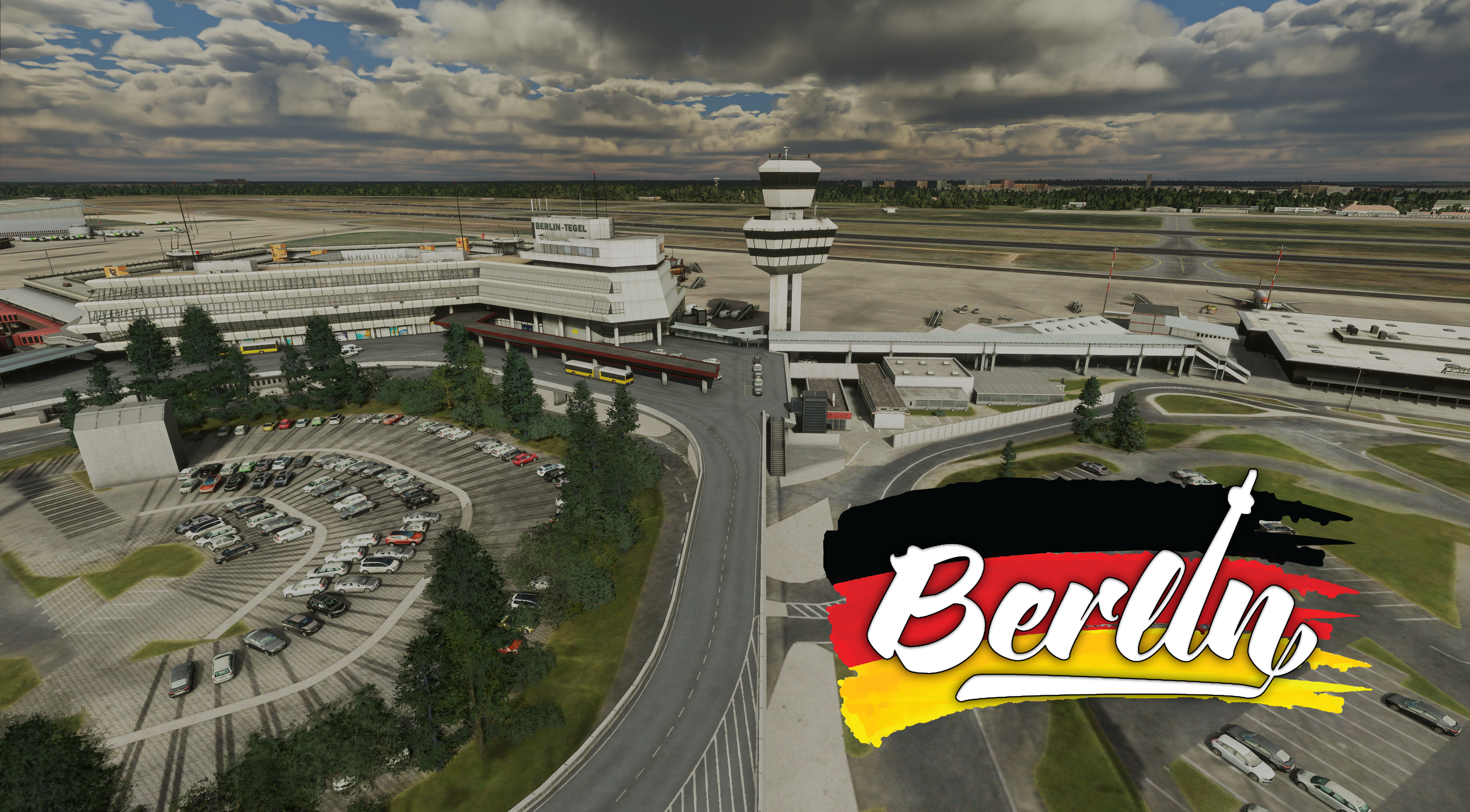 EDDT Berlin-Tegel Airport - Microsoft Flight Simulator