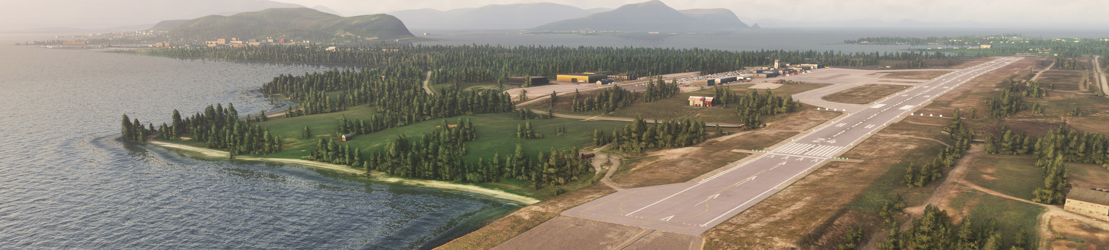ENAL Alesund Vigra Airport - Microsoft Flight Simulator