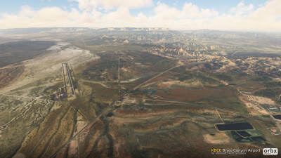KBCE Bryce Canyon Airport - Microsoft Flight Simulator screenshot