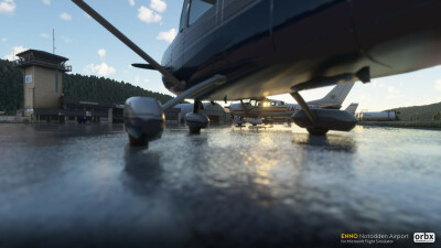 ENNO Notodden Airport - Microsoft Flight Simulator screenshot