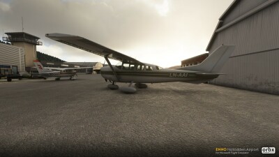 ENNO Notodden Airport - Microsoft Flight Simulator screenshot