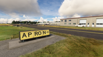 74S Anacortes Airport - Microsoft Flight Simulator screenshot