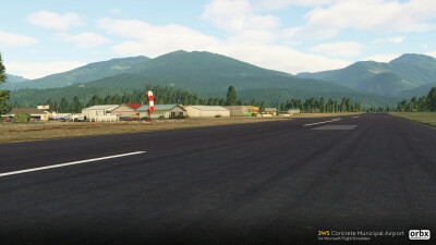 3W5 Concrete Municipal Airport - Microsoft Flight Simulator screenshot