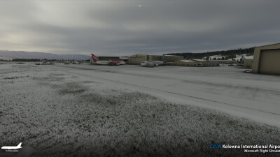 CYLW Kelowna International Airport - Microsoft Flight Simulator screenshot