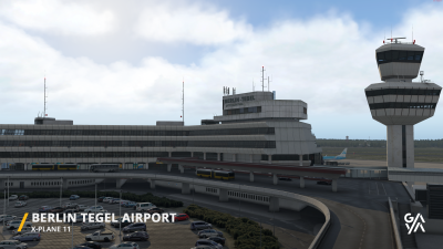 EDDT Berlin-Tegel Airport - X-Plane 11 screenshot