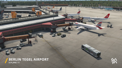 EDDT Berlin-Tegel Airport - X-Plane 11 screenshot
