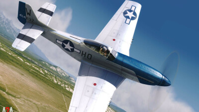A2A P-51D Civilian (for P3D Professional) screenshot