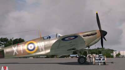 A2A Spitfire MkI-II (for P3D Professional) screenshot