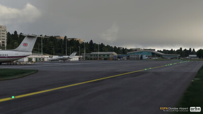 EGPN Dundee Airport - Microsoft Flight Simulator screenshot