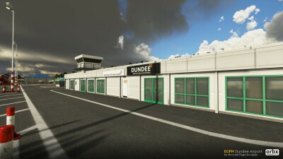 EGPN Dundee Airport - Microsoft Flight Simulator screenshot