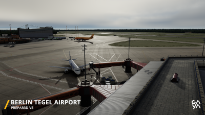 EDDT Berlin-Tegel Airport screenshot