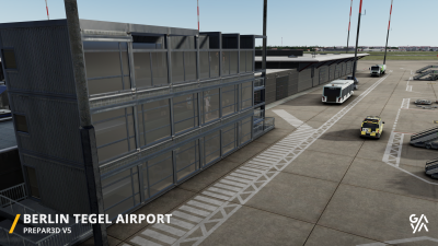 EDDT Berlin-Tegel Airport screenshot