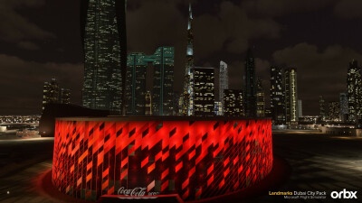 Landmarks Dubai City Pack - Microsoft Flight Simulator screenshot