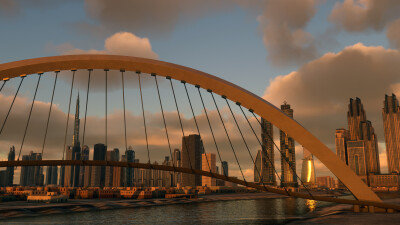 Landmarks Dubai City Pack - Microsoft Flight Simulator screenshot