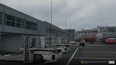 EGNT Newcastle International Airport - X-Plane 11 screenshot