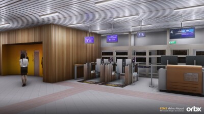 ESMS Malmo Airport - Microsoft Flight Simulator screenshot
