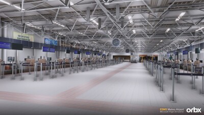 ESMS Malmo Airport - Microsoft Flight Simulator screenshot