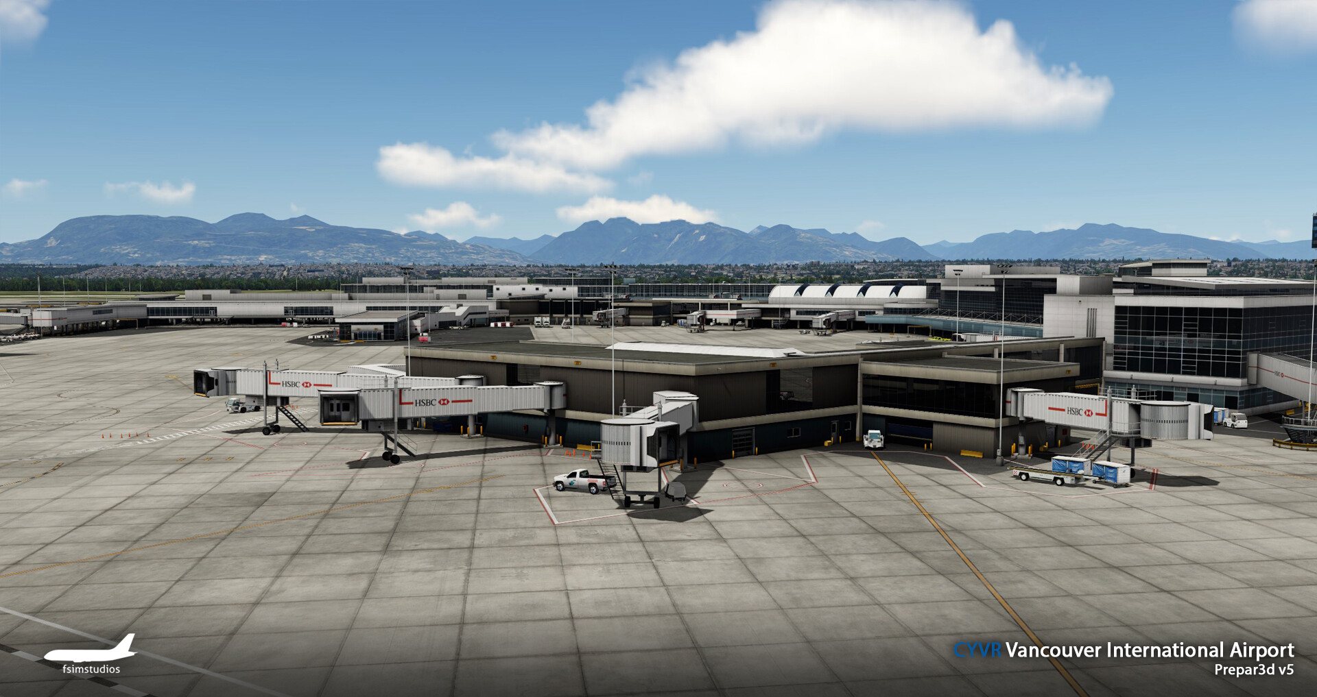 CYVR Vancouver International Airport - Orbx