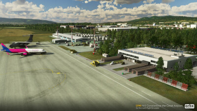 LYNI Niš Constantine the Great Airport - Microsoft Flight Simulator screenshot