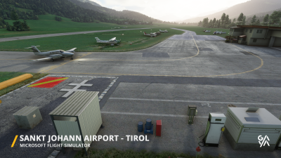 LOIJ Sankt Johann Airport - Microsoft Flight Simulator screenshot