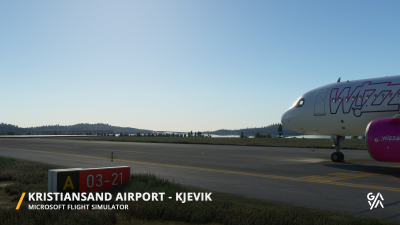 ENCN Kristiansand Airport - Microsoft Flight Simulator screenshot