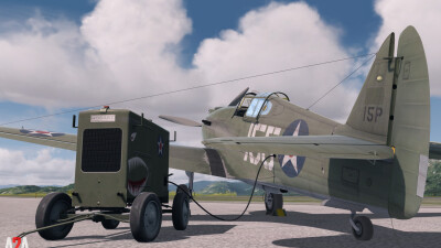 A2A P-40 (for P3D Academic) screenshot