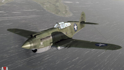 A2A P-40 (for P3D Professional) screenshot
