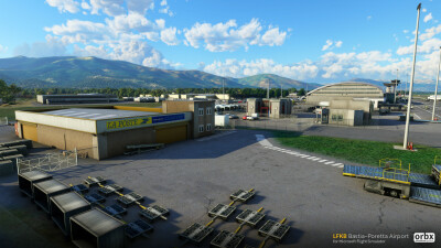 LFKB Bastia-Poretta Airport - Microsoft Flight Simulator screenshot