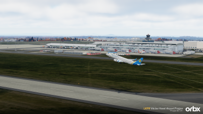 LKPR Václav Havel Airport Prague screenshot