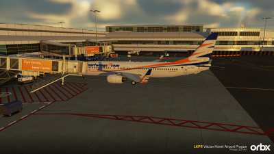 LKPR Václav Havel Airport Prague screenshot