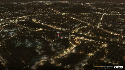 Landmarks Paris City Pack - Microsoft Flight Simulator screenshot