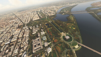 Landmarks Washington - Microsoft Flight Simulator screenshot