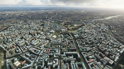 Landmarks Moscow - Microsoft Flight Simulator screenshot