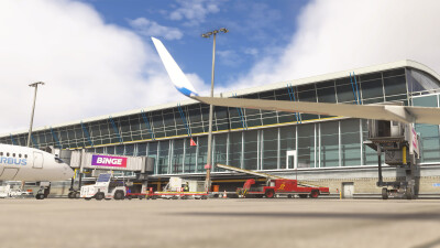 YSSY Sydney International Airport - Microsoft Flight Simulator screenshot