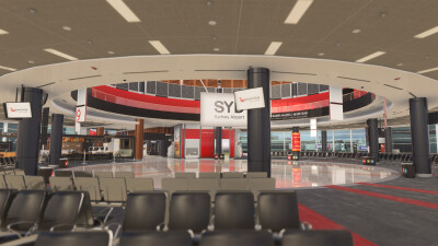 YSSY Sydney International Airport - Microsoft Flight Simulator screenshot