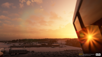ENTO Sandefjord Airport - Microsoft Flight Simulator screenshot