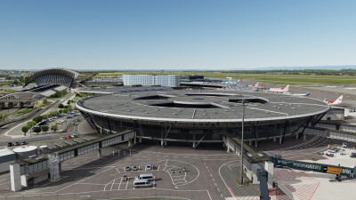 LFLL Lyon-Saint-Exupery Airport screenshot