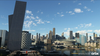 Landmarks Melbourne City Pack - Microsoft Flight Simulator screenshot