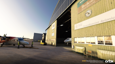 ESSB Stockholm Bromma Airport - Microsoft Flight Simulator screenshot