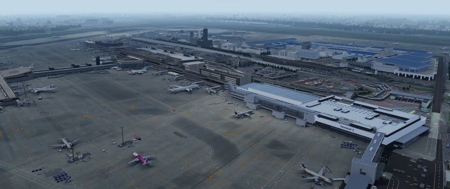RJAA Narita International Airport - Orbx