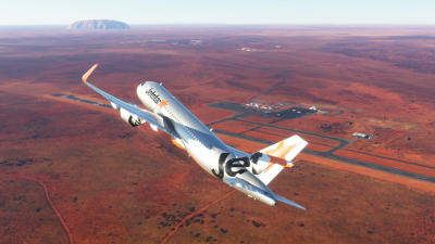 YAYE Ayers Rock Airport - Microsoft Flight Simulator screenshot