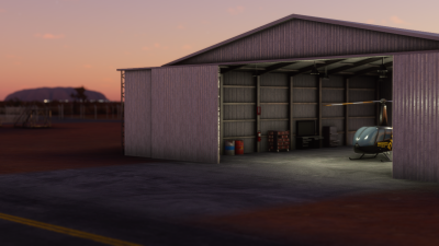 YAYE Ayers Rock Airport - Microsoft Flight Simulator screenshot
