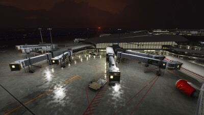 RJAA Narita International Airport - Microsoft Flight Simulator screenshot